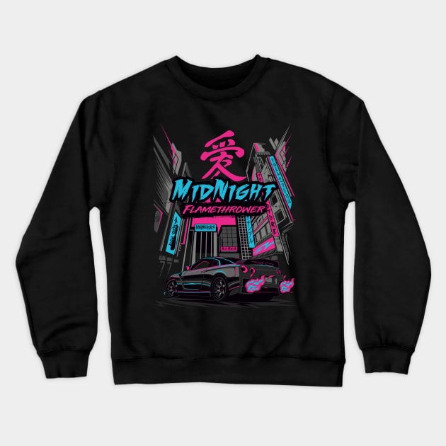 GTR Crewneck Sweatshirt by racingfactory